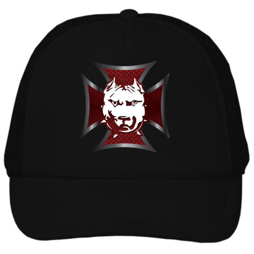 DDMM White/Red Celtic Cross Trucker Cap Thumbnail